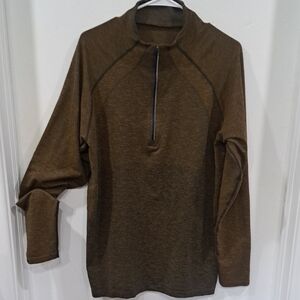 lululemon athletica Brown Zip Up